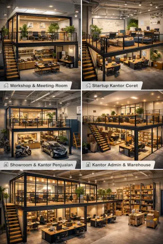 Mezzanine Ruang Kantor di Kiaracondong